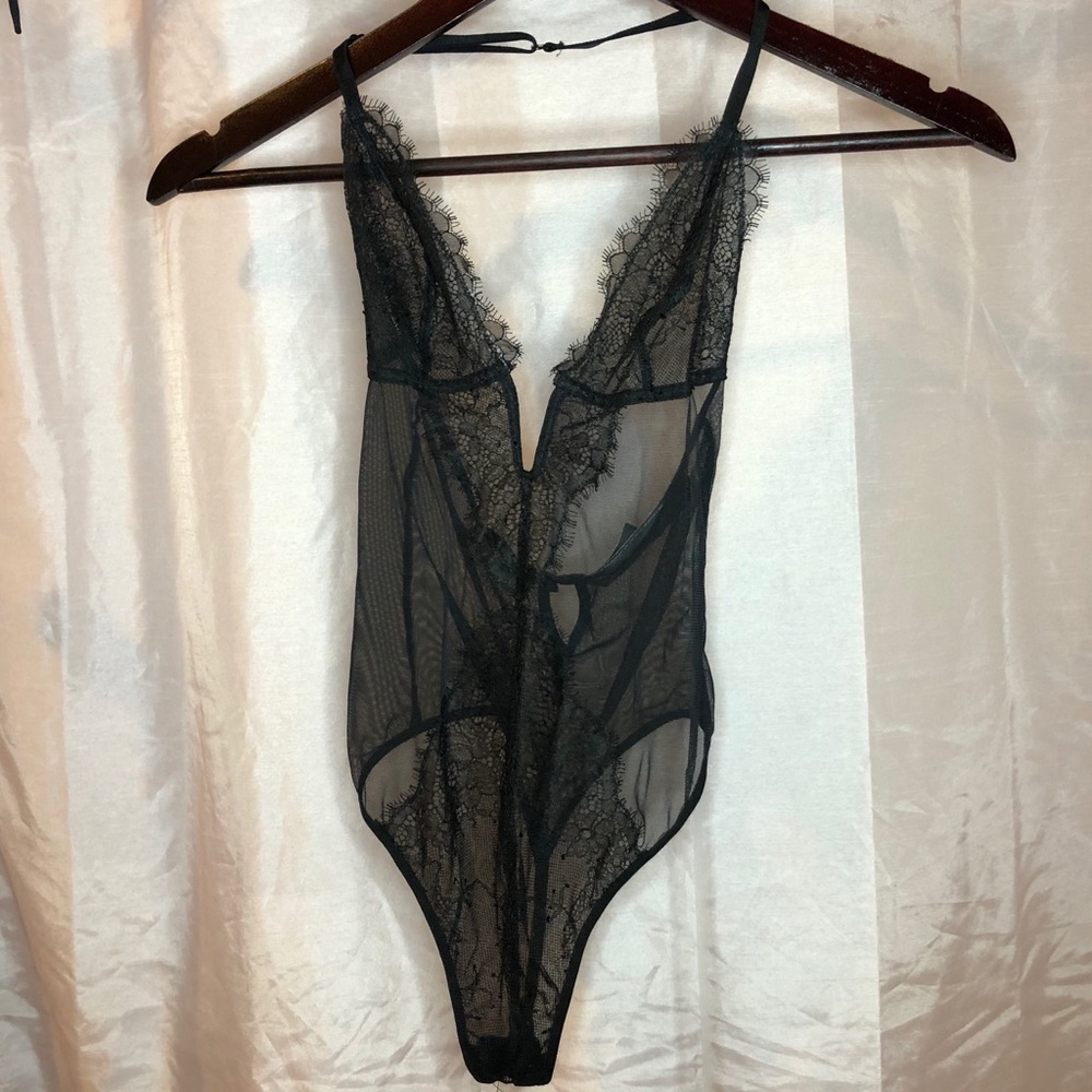Victoria secret black lingerie